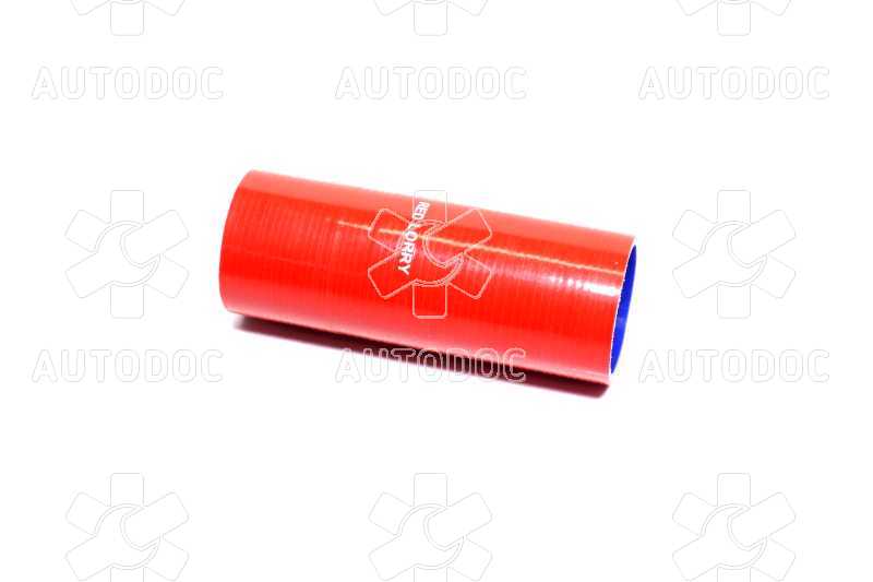 Патрубок радиатора нижний Супер МАЗ (СИЛИКОН красный, D=60 мм., L=180 мм.). Фото 4