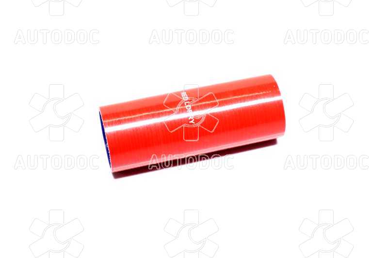 Патрубок радиатора нижний Супер МАЗ (СИЛИКОН красный, D=60 мм., L=180 мм.). Фото 3