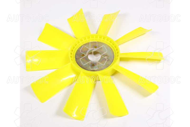Крыльчатка вентилятора ЯМЗ (10 лопастей, пластик). Фото 5