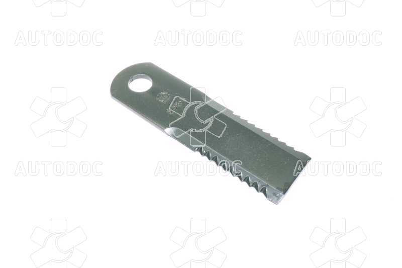 Нож измельчителя подвижный Case/NH (CX8080/CR9080) 173х50х5 (d=20,5) (зубчатий) (M-Agro). Фото 1
