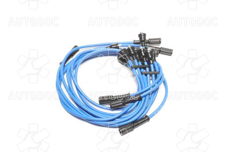 Провода зажигания ГАЗ 53,3307,66 (EPDM КАУЧУК синие, D провода=7 мм) (DETALKA). Фото 4