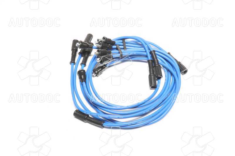 Провода зажигания ГАЗ 53,3307,66 (EPDM КАУЧУК синие, D провода=7 мм) (DETALKA). Фото 2