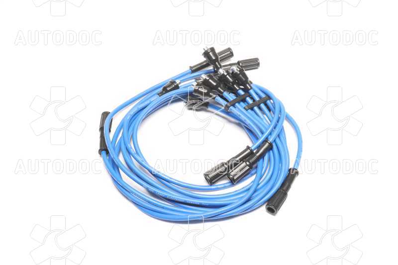 Провода зажигания ГАЗ 53,3307,66 (EPDM КАУЧУК синие, D провода=7 мм) (DETALKA). Фото 3