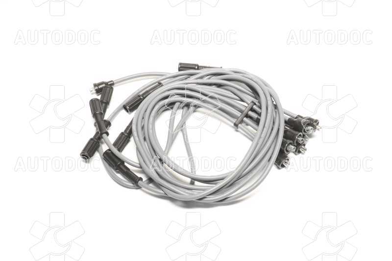 Провода зажигания ЗИЛ 130, ПАЗ (СИЛИКОН серый, D провода=7 мм) (DETALKA). Фото 4