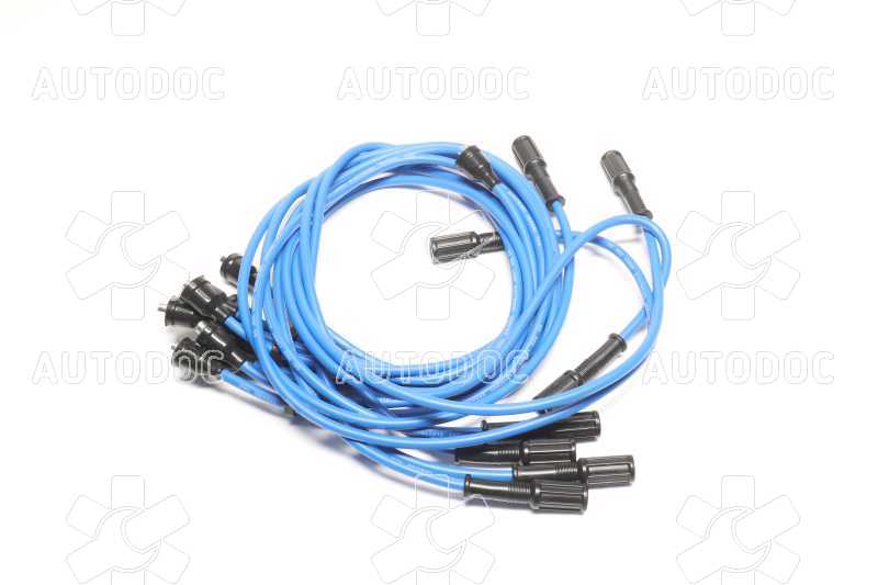 Провода зажигания ЗИЛ 130, ПАЗ (EPDM КАУЧУК синие, D провода=7 мм) (DETALKA). Фото 6