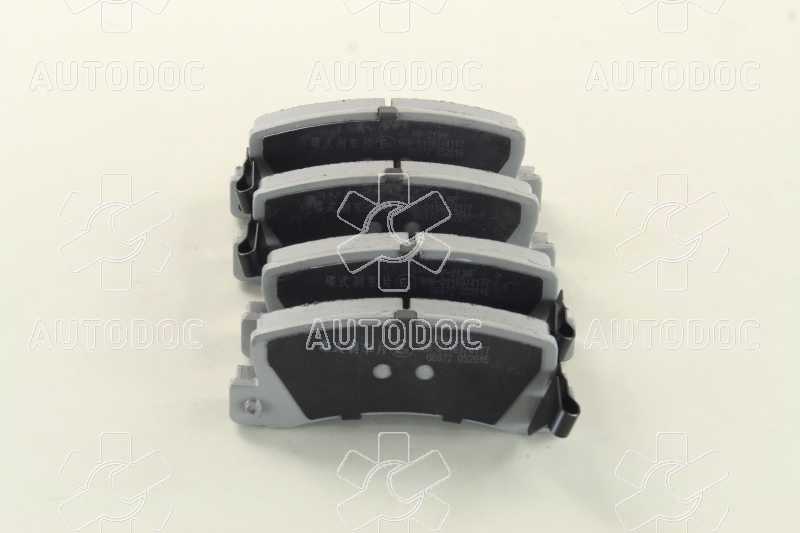 Колодки тормозные дисковые задние Toyota COROLLA; AVENSIS; Lexus RX (пр-во ASHIKA). Фото 2
