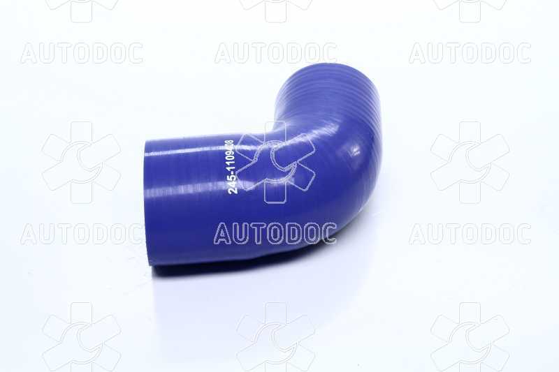 Патрубок воздушного фильтра соединительный силикон синий (пр-во Россия). Фото 4