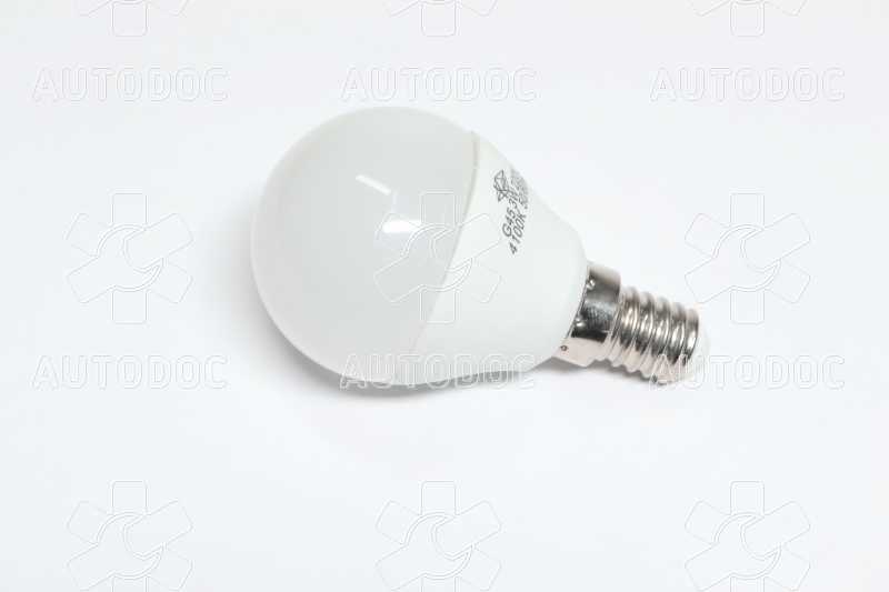 Лампа светодиодная 220V, E14, 3W, 4100K, G45 (Квант). Фото 6