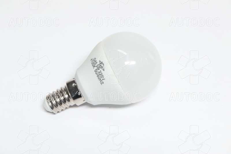 Лампа светодиодная 220V, E14, 3W, 4100K, G45 (Квант). Фото 3