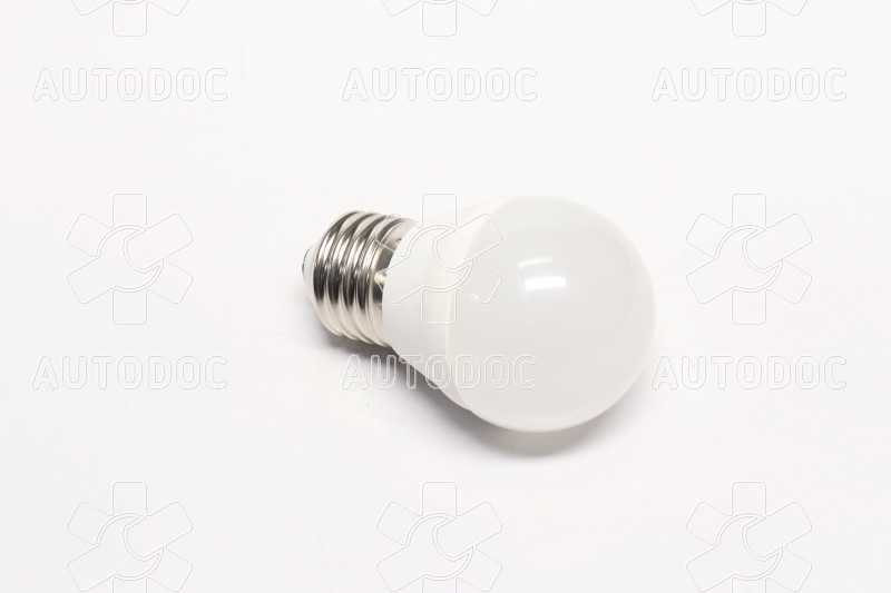 Лампа светодиодная 220V, E27, 7W, 4100K, G45 (Квант). Фото 1