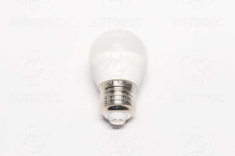 Лампа светодиодная 220V, E27, 7W, 4100K, G45 (Квант). Фото 5