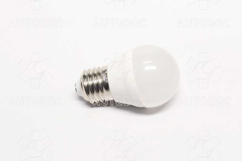 Лампа светодиодная 220V, E27, 7W, 4100K, G45 (Квант). Фото 6