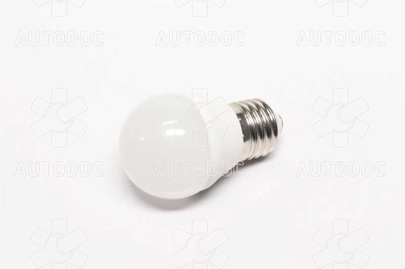 Лампа светодиодная 220V, E27, 7W, 4100K, G45 (Квант). Фото 3