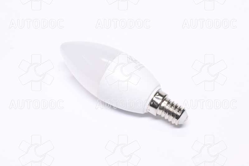 Лампа світлодіодна 220V, E14, 7W, 4100K, С37 (Квант). Фото 1