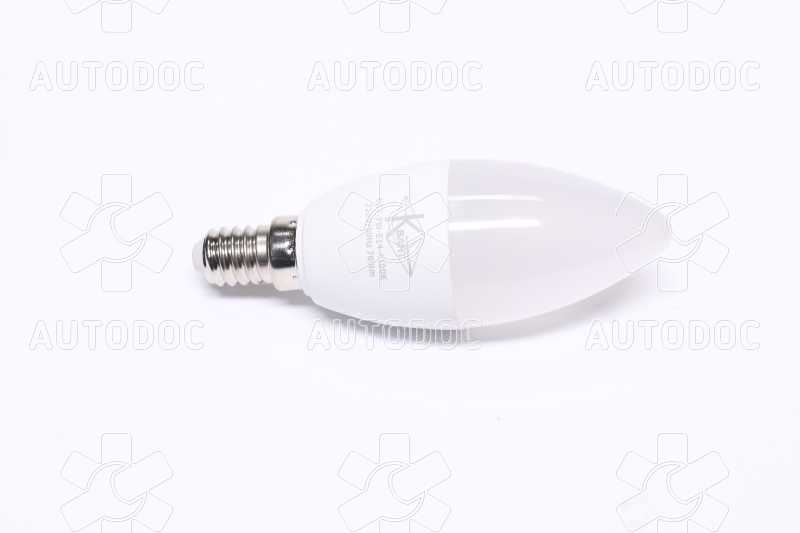 Лампа світлодіодна 220V, E14, 7W, 4100K, С37 (Квант). Фото 4