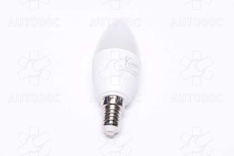 Лампа світлодіодна 220V, E14, 7W, 4100K, С37 (Квант). Фото 2