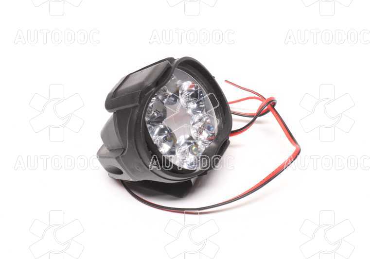 Фара LED овальная Scooter, miniMOTO 3W, 6 ламп, 64*53*49мм, 9-85V (Квант). Фото 6