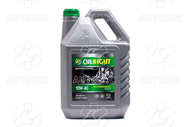 Масло моторное OIL RIGHT 10W-40 SG/CD (Канистра 5л). Фото 1
