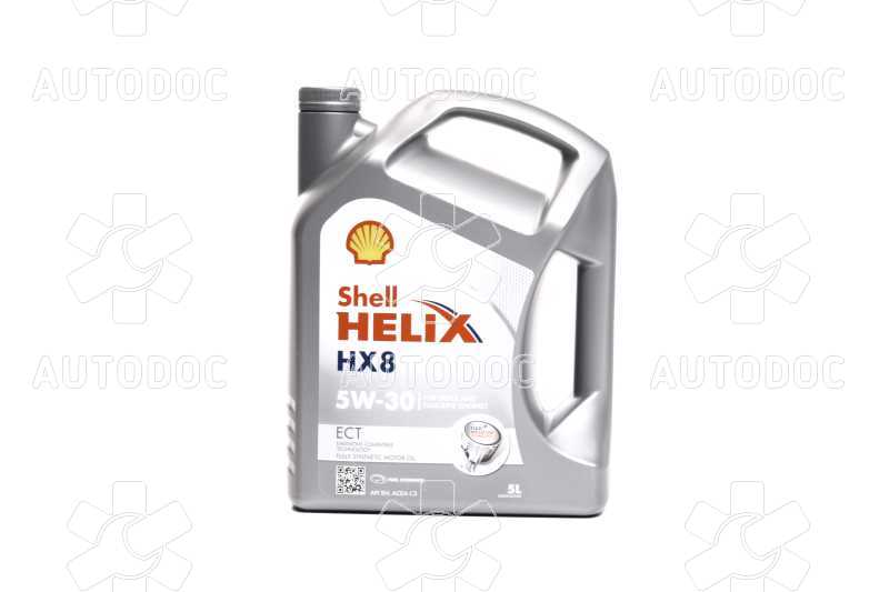 Олива моторна SHELL Shell Helix HX8 ECT C3 5W-30 (Каністра 5л). Фото 1