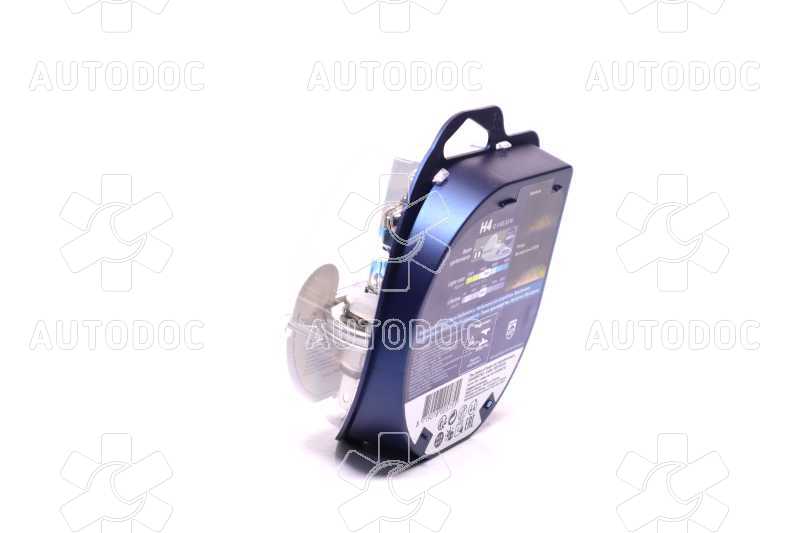 Лампа розжарювання H4 RacingVision GT200 +200 12V 60/55W P43t-38 (комплект) (вир-во Philips). Фото 3