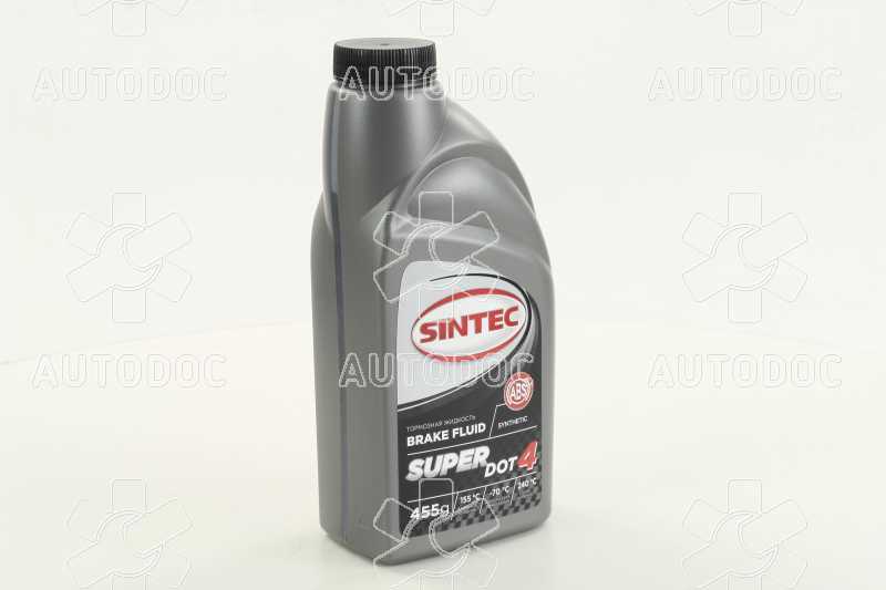 Жидкость торм. Sintec SUPER DOT4  450г. Фото 1