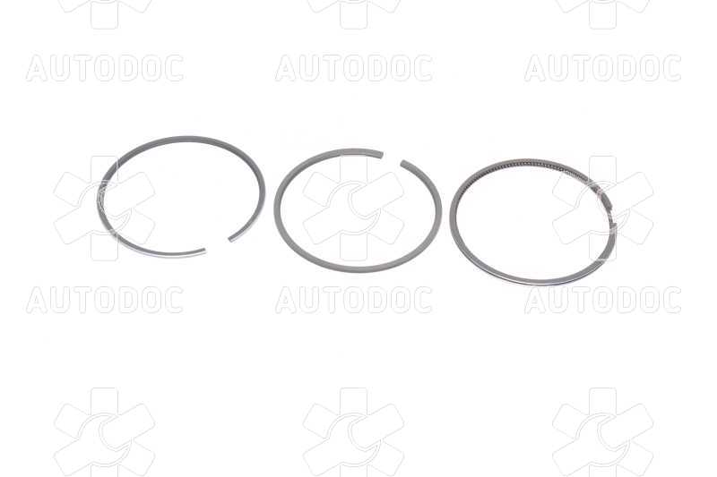 Кольца поршневые VW 76.5 (1.75/2/3) 1.6D/2.0D/2.4D (пр-во GOETZE). Фото 4