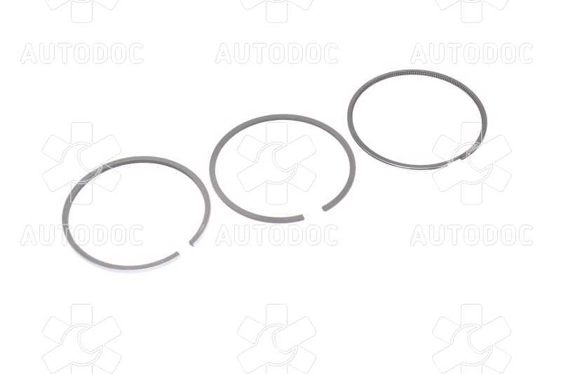 Кольца поршневые на 4 цилиндра FIAT 93,00 3,00 x 2,00 x 3,00 mm прямое кольцо (пр-во GOETZE). Фото 3