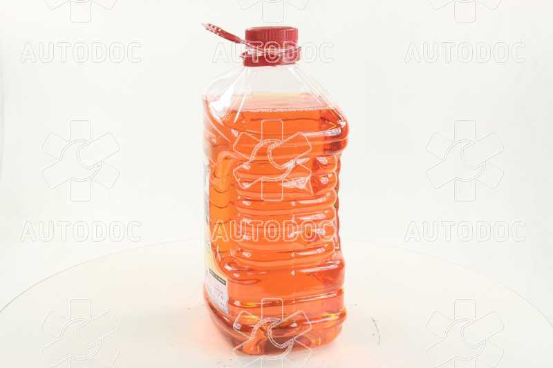 Омыватель стекла зимний -20 STANDARD Orange оранж. (канистра 4л)  <ДК>. Фото 9