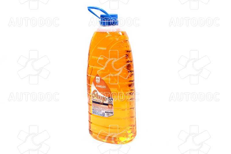 Омыватель стекла зимний -20 STANDARD Orange оранж. (канистра 4л)  <ДК>. Фото 10