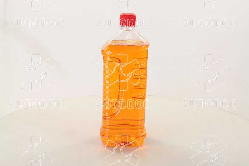 Омыватель стекла зимний -20 STANDARD Orange оранж.(канистра 1л)  <ДК>. Фото 4