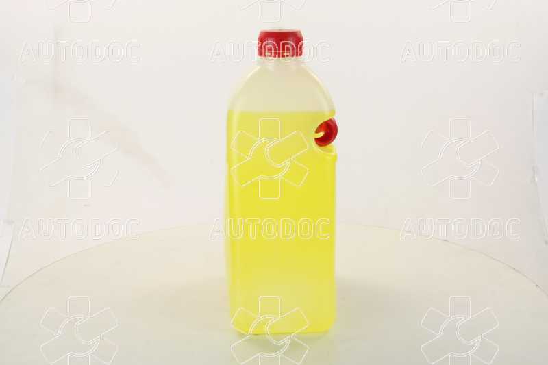 Омыватель стекла зимний -22  GS Fruit  yellow (канистра с лейк.) 4л <AXXIS>. Фото 4