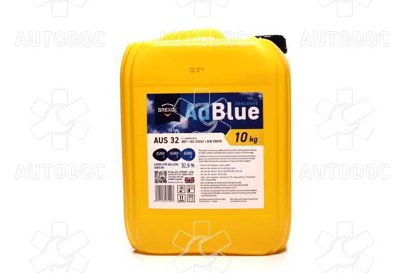 Жидкость AdBlue BREXOL для систем SCR 10kg. Фото 1