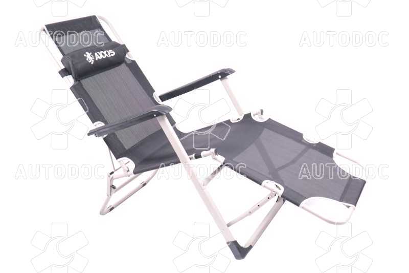 Кресло-шезлонг раскладное для пикника, cада "LUXURY" 178*66*78см <AXXIS>. Фото 2