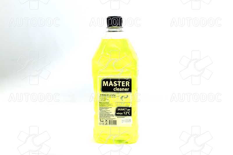 Омыватель стекла зимний Мaster cleaner -12 Цитрус 1л. Фото 1