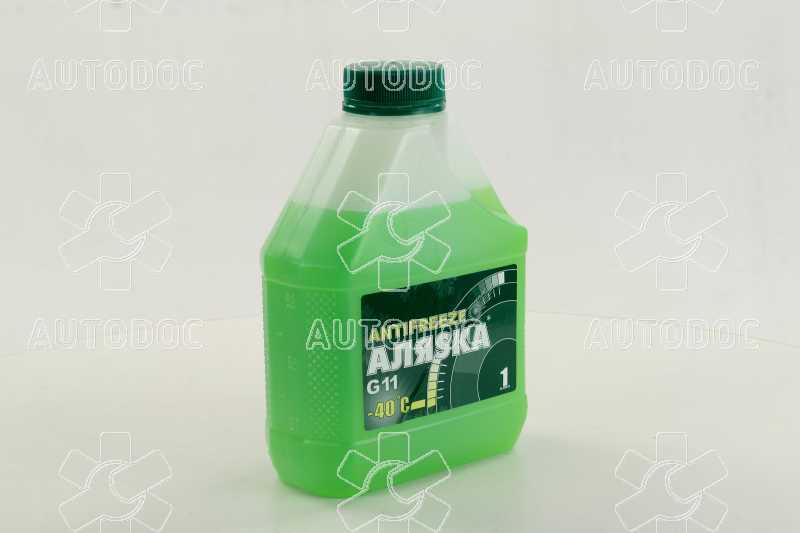 Антифриз Аляска ANTIFREEZE-40 (зелений) Каністра 1л/0,98кг. Фото 2