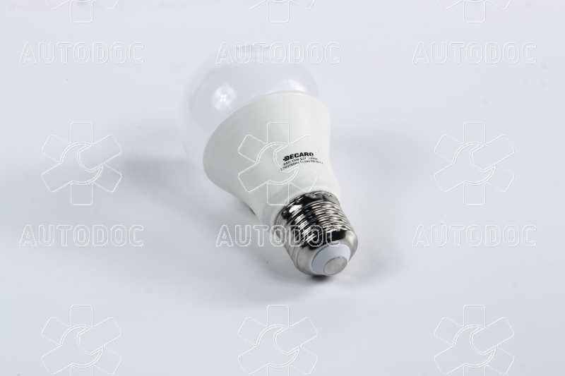 Светодиодная лампа A60, 10W,3000k, 800lm, E27, 220V <DECARO>. Фото 4