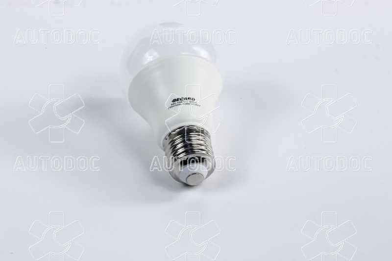 Светодиодная лампа A60, 10W,4100k, 800lm, E27,220V <DECARO>. Фото 4