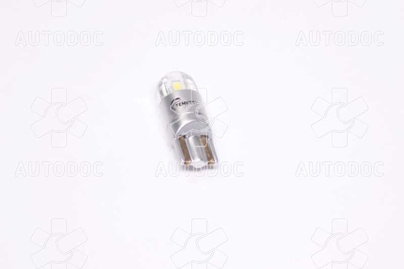 Лампа LED без цоколя, габарит,панель приборов, салон 12V T10 (W5W) w2.1x9.5d 2SMD N.P WHITE <TEMPEST>. Фото 5