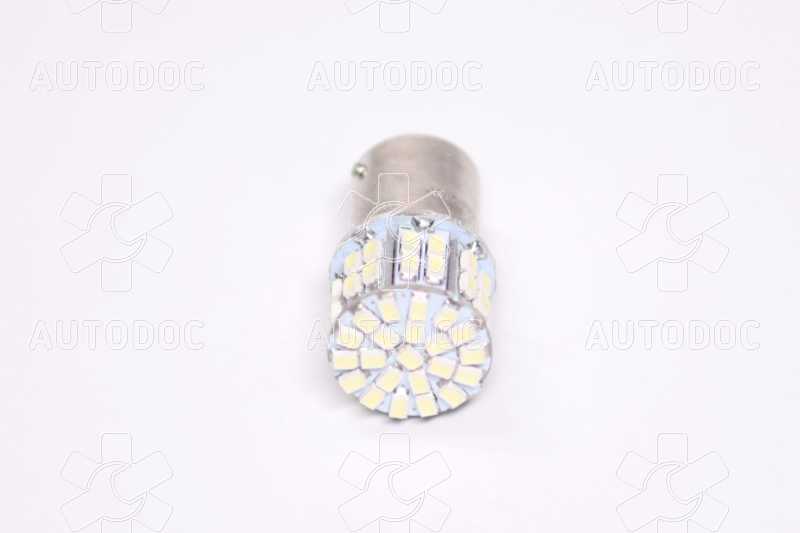 Лампа LED  указателей поворотов и стоп-сигналов 24V BA15S 50SMD WHITE<TEMPEST>. Фото 3