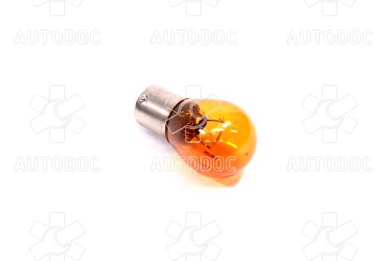 Лампа указателей поворотов и стоп-сигналов оранж. BA15s Amber 12V P21W <Tempest>. Фото 2