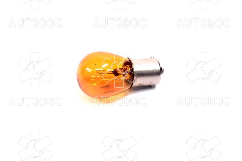 Лампа указателей поворотов и стоп-сигналов оранж. BA15s Amber 12V P21W <Tempest>. Фото 12