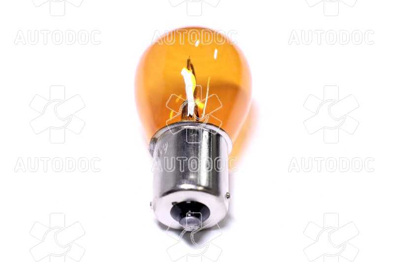 Лампа указателей поворотов и стоп-сигналов оранж. BA15s Amber 12V P21W <Tempest>. Фото 4