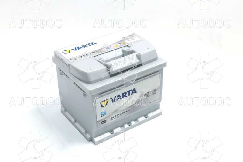 Аккумулятор   52Ah-12v VARTA SD(C6) (207х175х175),R,EN520. Фото 1