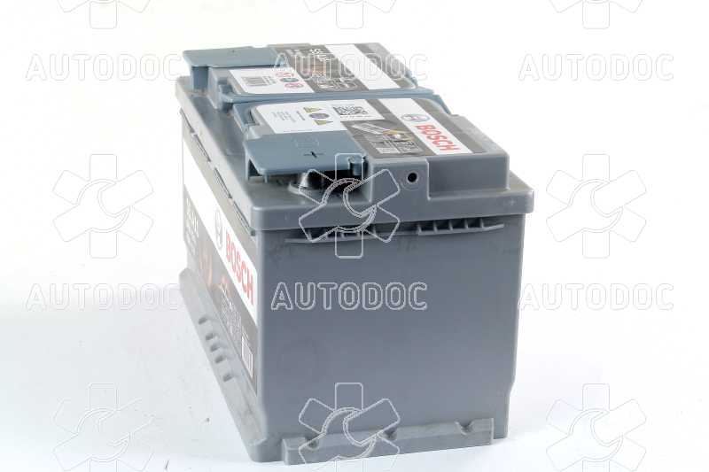 Аккумулятор   80Ah-12v BOSCH AGM (S5A11) (315x175x190),R,EN800. Фото 9