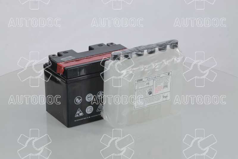 Аккумулятор   11,2Ah-12v Exide AGM (ETZ14-BS) (150х87х110) L, EN205. Фото 7