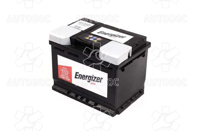 Аккумулятор   60Ah-12v ENERGIZER EFB (242х175х190),R,EN640. Фото 1