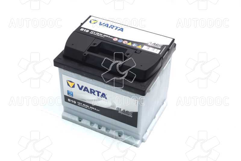 Аккумулятор   45Ah-12v VARTA BLD(B19) (207х175х190),R,EN400. Фото 1