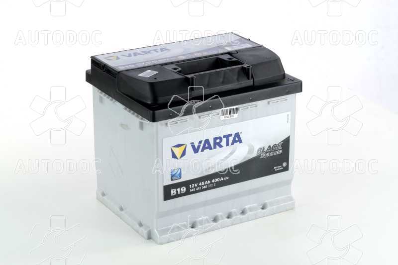 Аккумулятор   45Ah-12v VARTA BLD(B19) (207х175х190),R,EN400. Фото 2