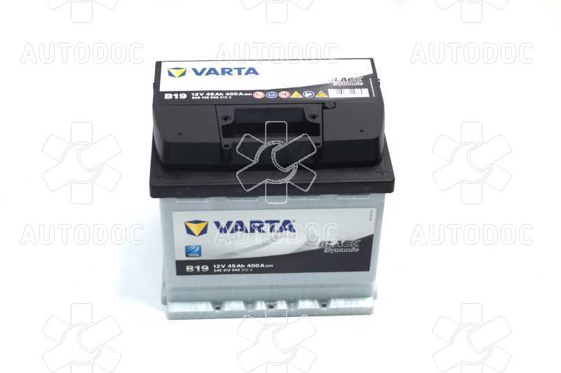 Аккумулятор   45Ah-12v VARTA BLD(B19) (207х175х190),R,EN400. Фото 10