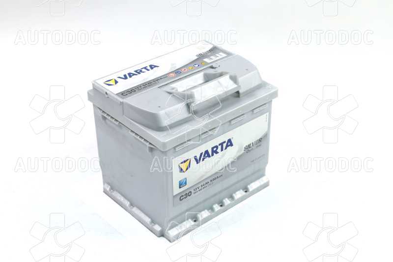 Аккумулятор   54Ah-12v VARTA SD(C30) (207x175x190),R,EN530. Фото 1